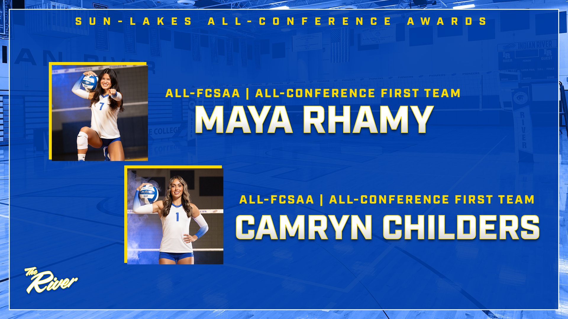 Rhamy and Childers Earn All-FCSAA and First Team All-Conference Honors